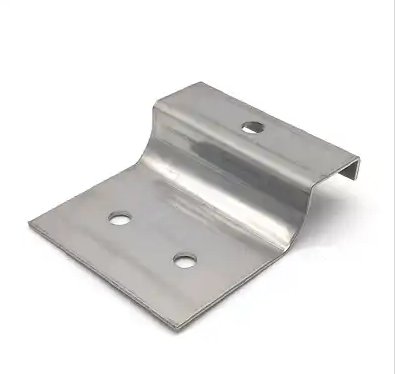 Pièces d'estampage de matériel de support de coin en C en aluminium