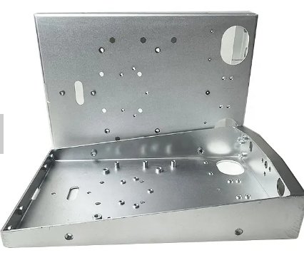 Service de découpe laser de boîtier en tôle d'aluminium personnalisé, fabrication de pièces métalliques en acier inoxydable