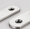 Stainless steel different sizes bracket firm furniture pallet satin black bracket