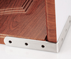 Stainless steel different sizes bracket firm furniture pallet satin black bracket