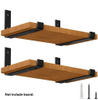 Shaped L Heavy Duty Open Shelving Hardware Bracket