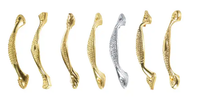 Le tiroir de Cabinet de zinc d'or de matériel de meubles tire des poignées pour le matériel de Cabinet