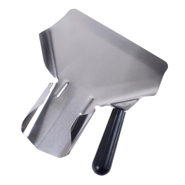Stainless Steel Commercial French Fry Bagger with Left Handle
