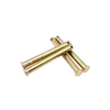 Screw insert dowel flat head single hole clevies pins