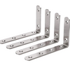 Custom L shaped Galvanized metal steel angle corner brackets
