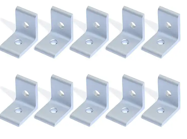 aluminum flat right corner connect angle bracket 