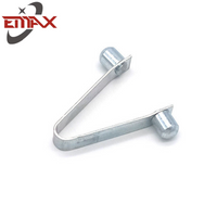 Stainless Steel Push Pole Clips Spring Tent Lock Flat Metal Clamps