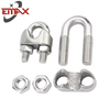 Stainless Steel Adjustable Clamps Cross C Sling US Wire Rope Clamp