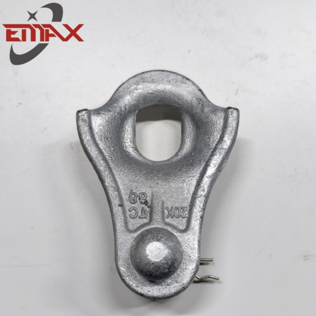 Factory Price HDG Electric Power Fittings Casting Iron Thimble Clevis