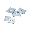 Custom Zinc Plated Square Washers for Pole Line Use