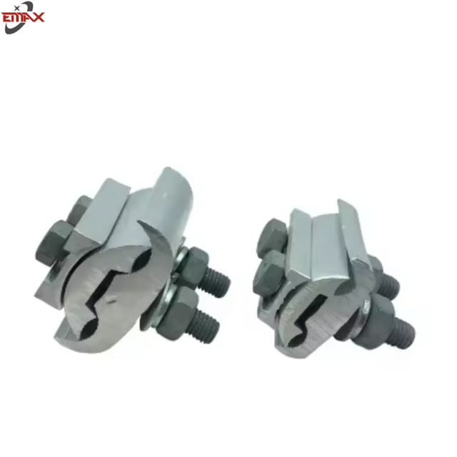 Aluminum PG Tyre Clamp Electric Fitting Clamp Custom Metal Cable Clamps