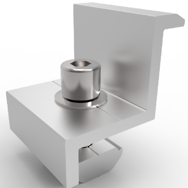 PV Module Aluminium Standing Seam Mount Clamp