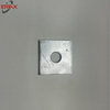 Hot dip galvanized wear-resistant thick round or square gaskets