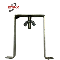 Stainless Steel Assembly Adjustable Band Bracket Stamping Flush Wall Mount Bracket