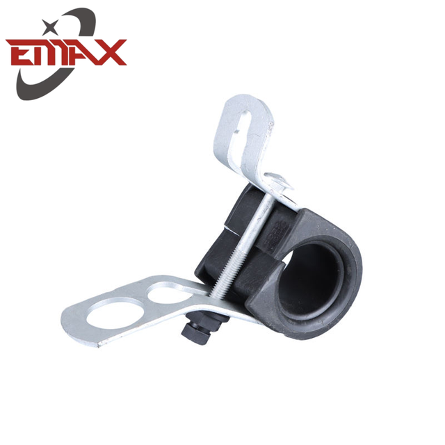 Overhead Line Electric Accessories Stainless Steel Pole Install Fiber Cable Suspension Clamp