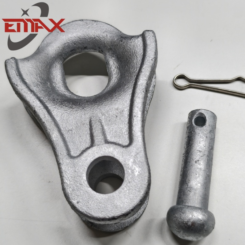 Factory Price HDG Electric Power Fittings Casting Iron Thimble Clevis