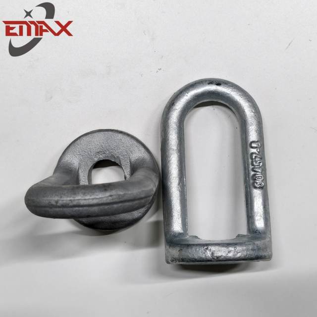 Factory Price Rings Nuts Ring Bolts Oval Lifting Thimble Eye Nut Transmission Line Accessories