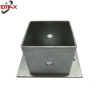 Metal Ground Pole Base Plate with Bolt for Secure Installation And Support