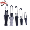 Suspension Anchoring Dead End Strain Clamp Plastic Aluminum Tension Flat Clamp