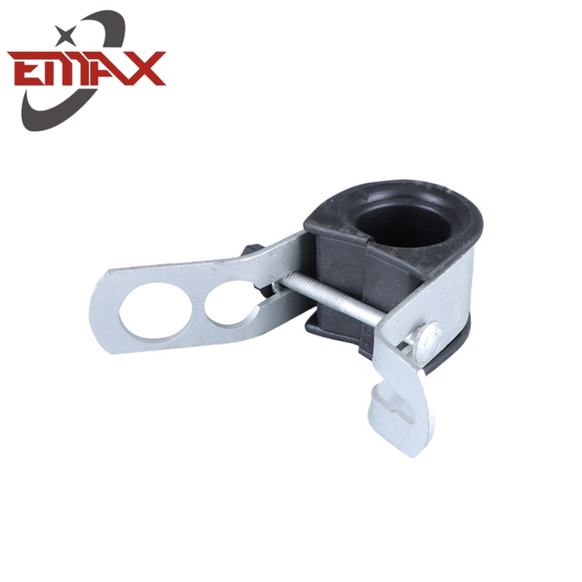 Overhead Line Electric Accessories Stainless Steel Pole Install Fiber Cable Suspension Clamp