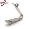 Stainless Steel Push Pole Clips Spring Tent Lock Flat Metal Clamps