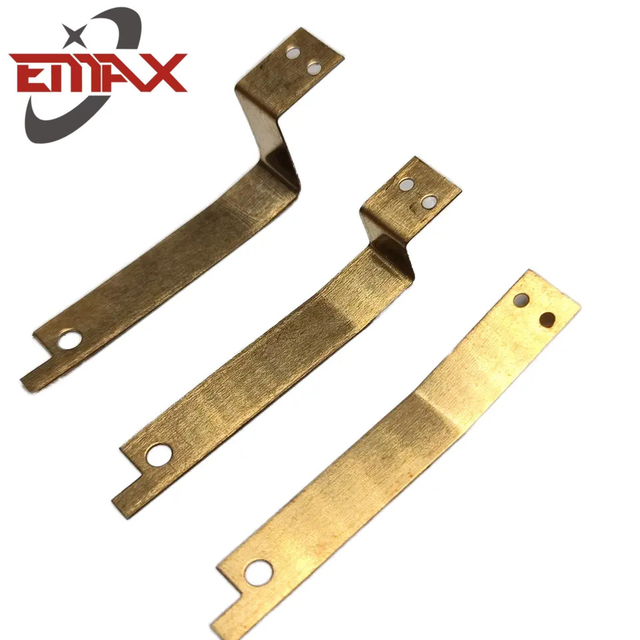 OEM Precision Stamping Copper Steel Stainless Flat Small Metal Part Spring Clips