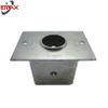 Metal Ground Pole Base Plate with Bolt for Secure Installation And Support