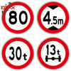 Road Traffic Signs Aluminum Board