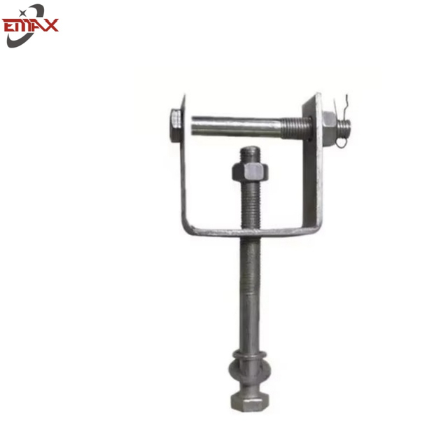 Spool Rack Insulator Galvanized D-bracket D Iron Bracket