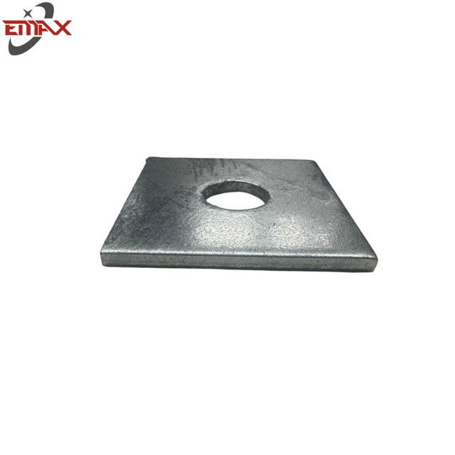 Hot dip galvanized wear-resistant thick round or square gaskets