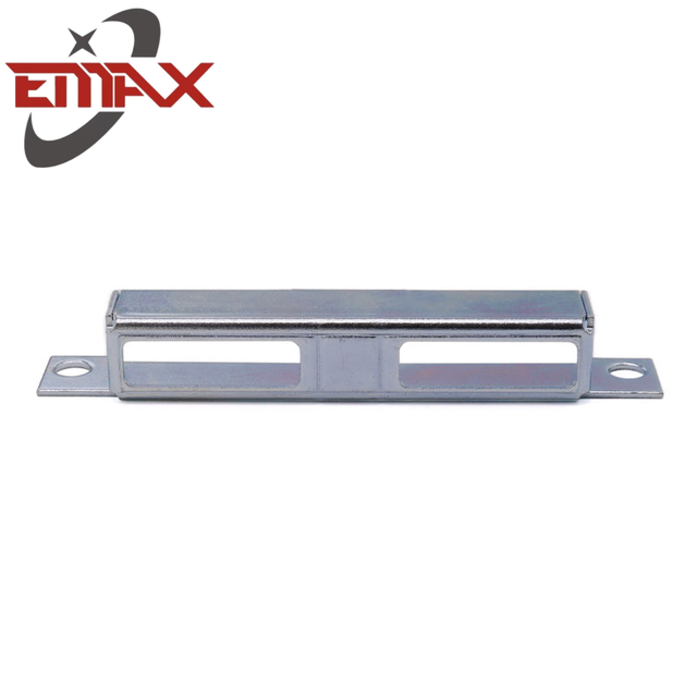 Galvanized Steel Sliding Wooden Door Lock Cover Strike Plate Pilot Mounting Bracket
