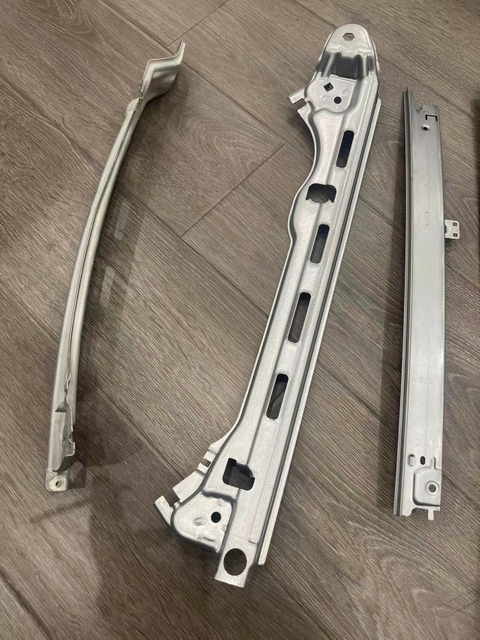 Auto Two-Section Slide Rail Drawer Slide Rail Ordinary Slide Rail Silent Roller Wall Cabinet Slide Rail Glass Run Rail