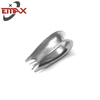 Stainless Steel us Type Rigging Hardware Cable Wire Rope Fittings Thimbles