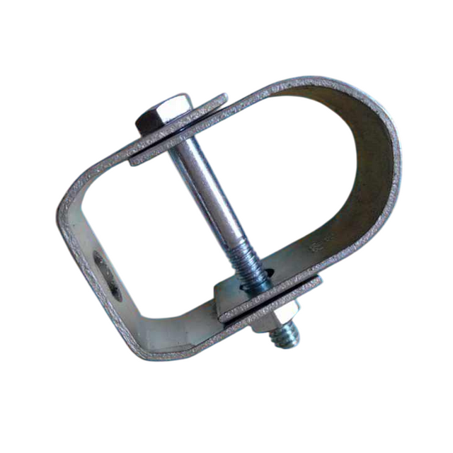 架空送電線用D型溶融亜鉛メッキブラケット