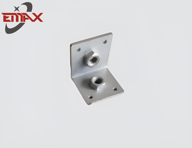 Heavy-Duty Galvanized L-Shaped Steel Corner Brackets for Furniture Assembly