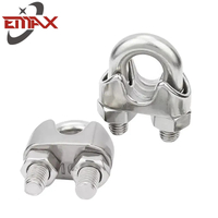 Stainless Steel Adjustable Clamps Cross C Sling US Wire Rope Clamp