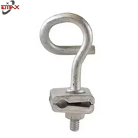 Galvanized Steel Telecommunication Cable Wire Clamp Q Span Clamp