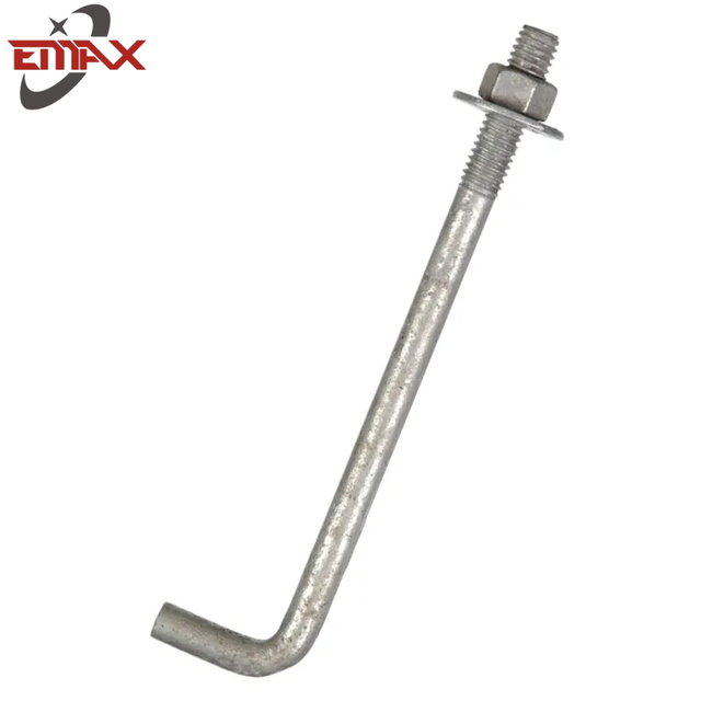 Hot Dip Galvanized Anchor Bolt Machine Bolt for Pole Line Hardware
