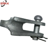 Hot Dipped Galvanized Steel Dead End Grip Accessories Thimble Clevis