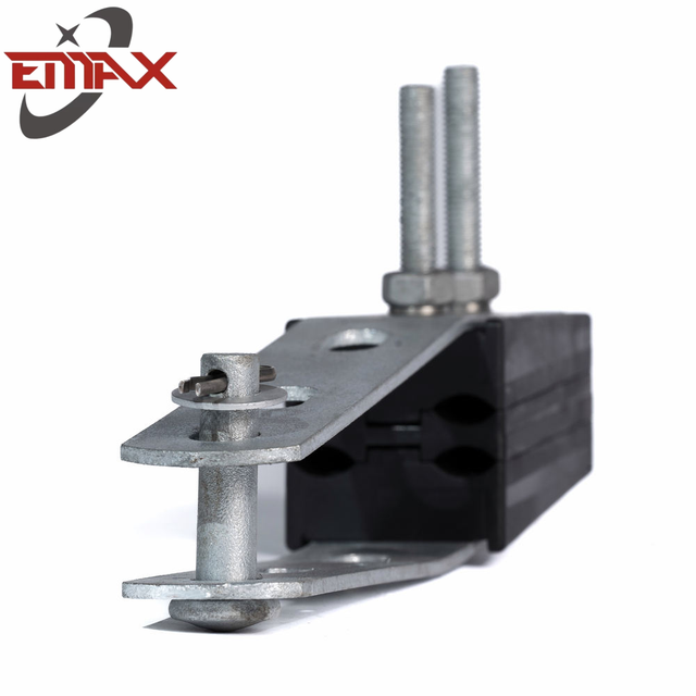 Insulated Tension Clamp Suspension Clamp with Rubber Insert for ABC Cable Support