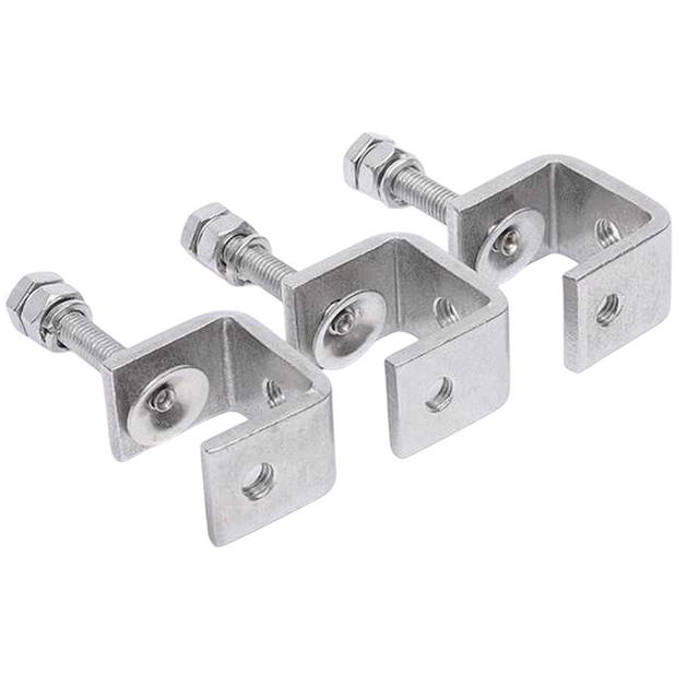 Adjustable C Channel Strut Clamp for Steel Beam Installation