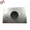 Metal Ground Pole Base Plate with Bolt for Secure Installation And Support