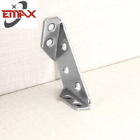 Stainless Steel Triangular Metal Furniture Corner Brace Angle Shelf Fixing Brackets