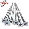 Galvanized Road Garden Parking Lamp Pole Post Metal Outdoor Street Lighting Poles