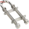 304 316 Stainless Steel U Bolts and Nuts With Flat Washer