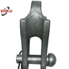 Hot Dipped Galvanized Steel Dead End Grip Accessories Thimble Clevis