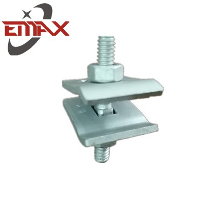 Aerial Pole Line Hardware Hot Dip Galvanized / Dacromet D Cable Lashing Clamp