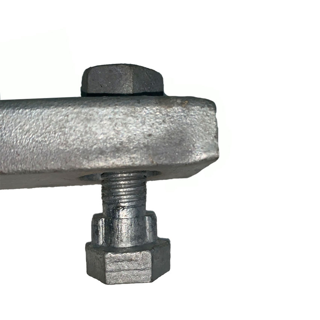 電力線用六角ボルト付き 3 ボルト ケーブル ガイ クランプ