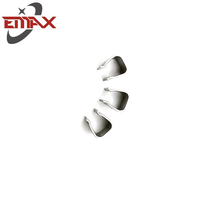 OEM Sheet Metal Fabrication Nickel-Plated Button Spring Clip Stamp Bending Parts