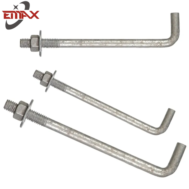 Hot Dip Galvanized Anchor Bolt Machine Bolt for Pole Line Hardware